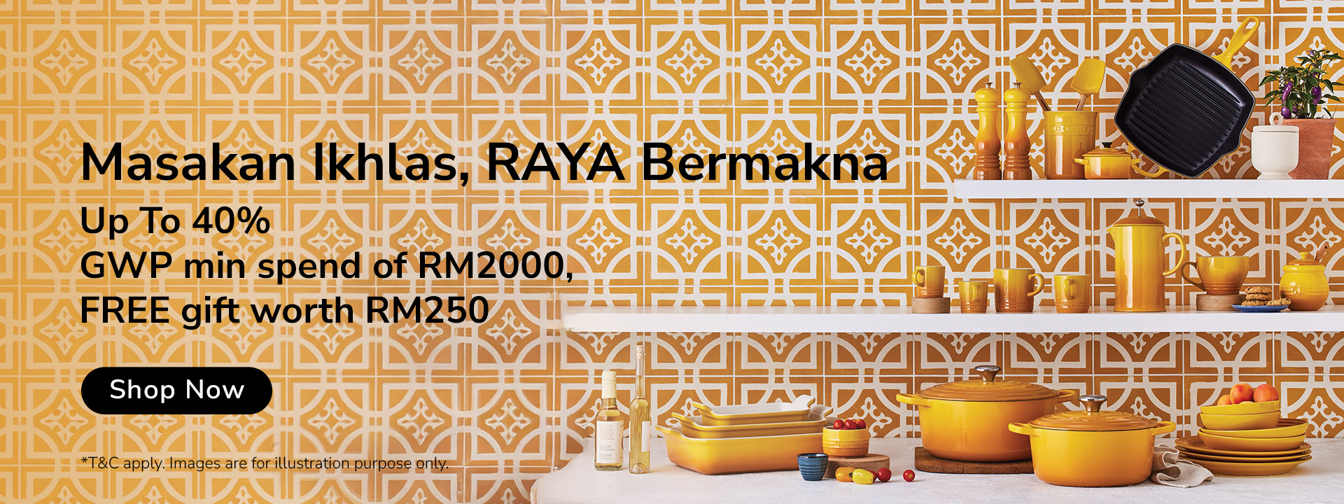 Le Creuset Masakan Ikhlas Raya Bermakna